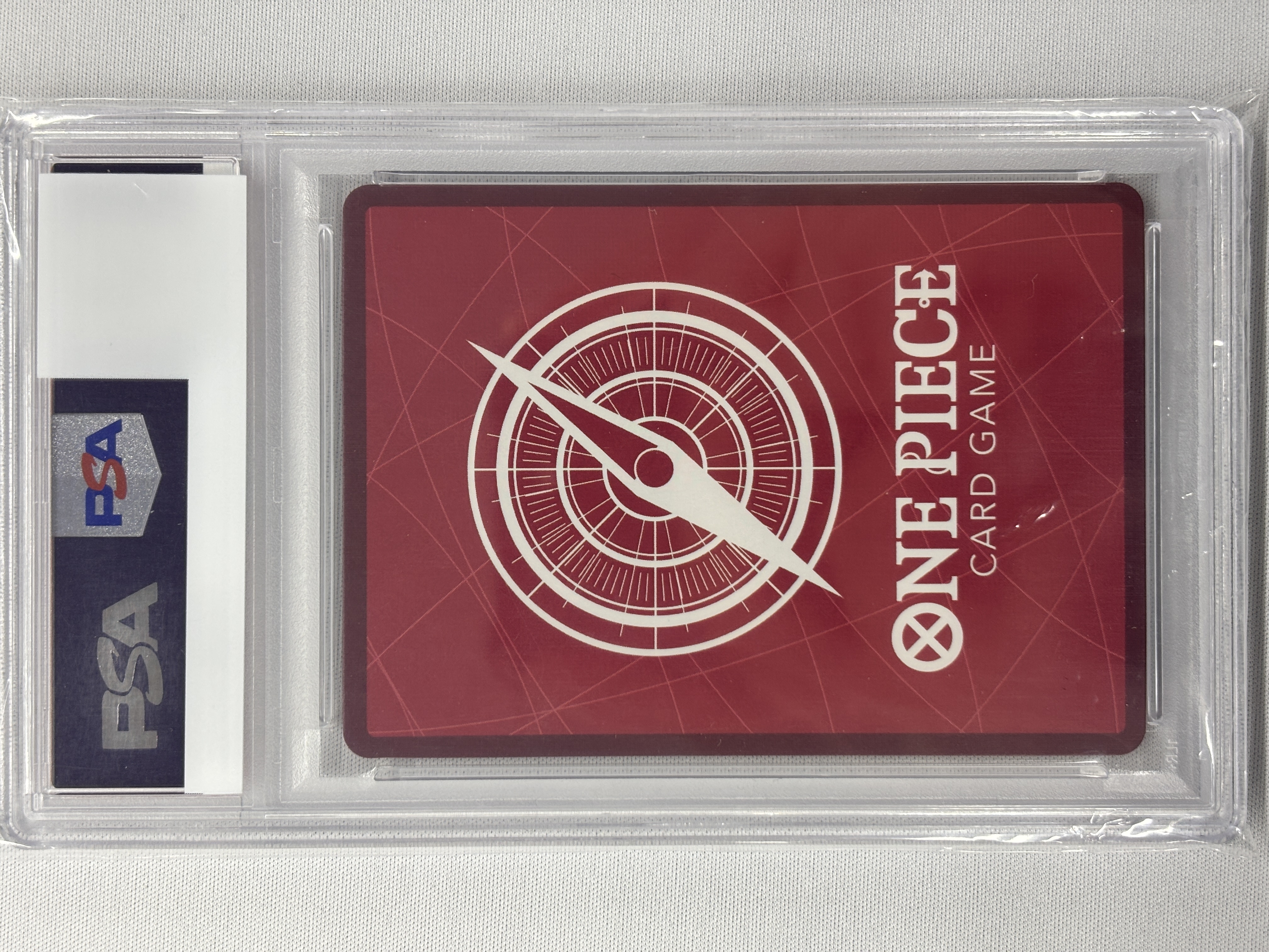 【PSA10】モンキー・D・ルフィ(金文字)【L】【ST01-001】