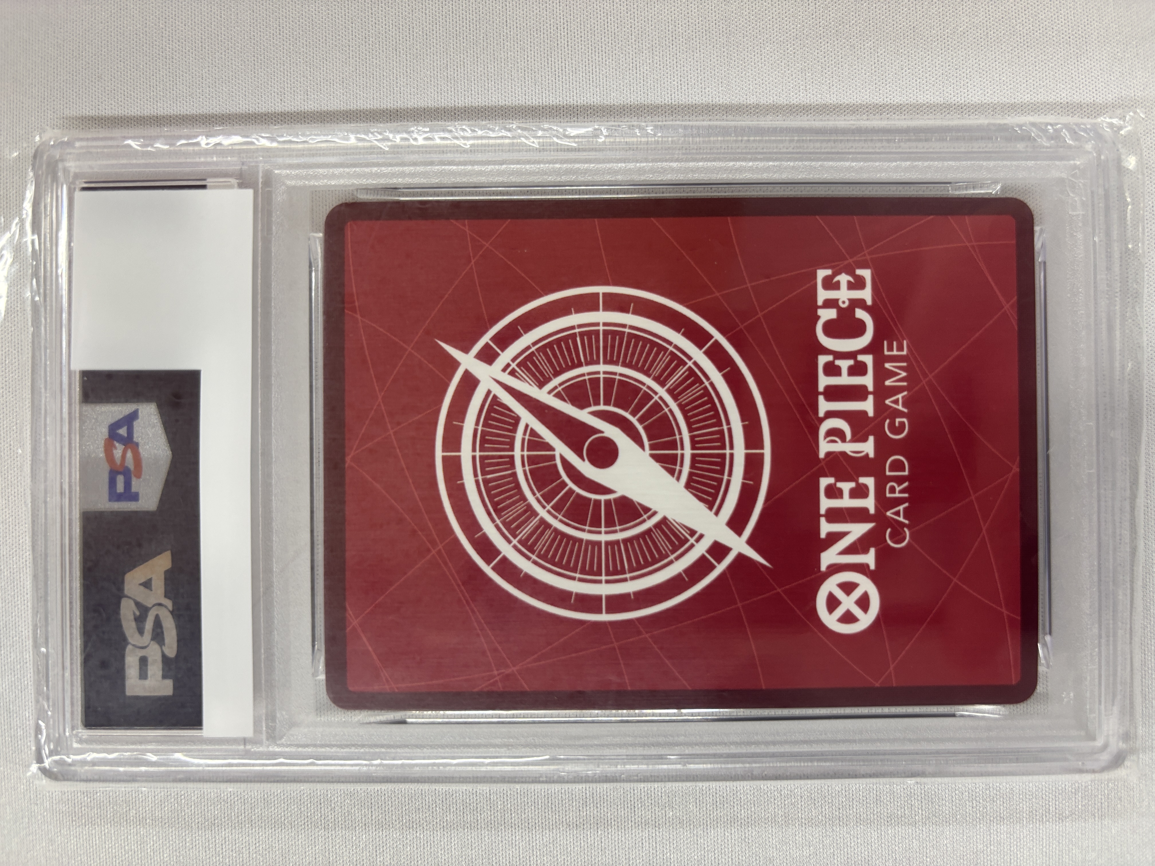 【PSA10】モンキー・D・ルフィ(金文字)【L】【ST01-001】