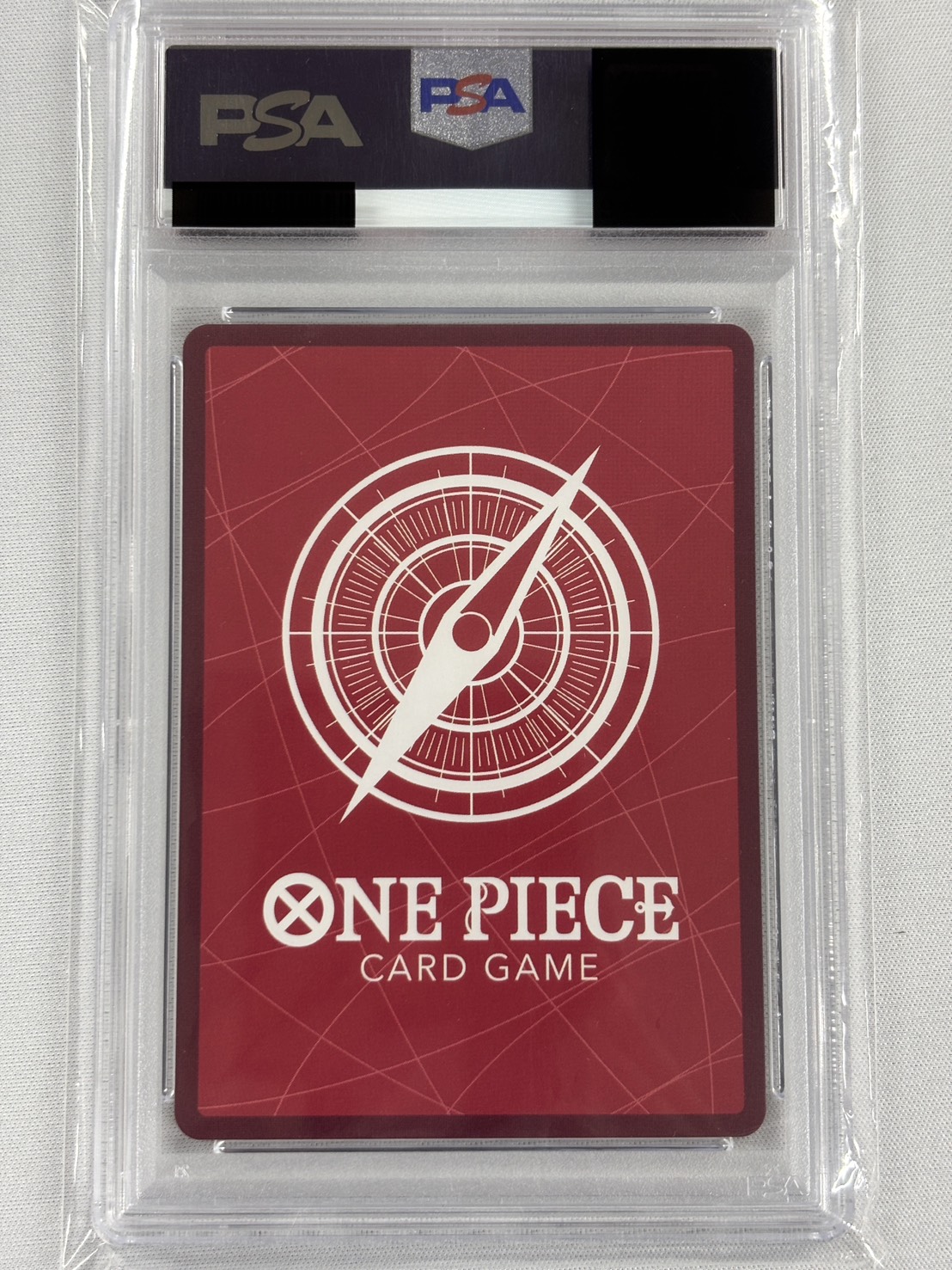 【PSA10】モンキー・D・ルフィ(金文字)【L】【ST01-001】