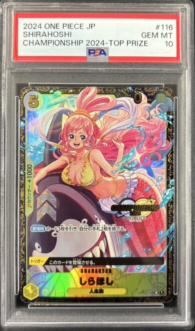 【PSA10】しらほし(CS2024)【UC】【OP03-116】