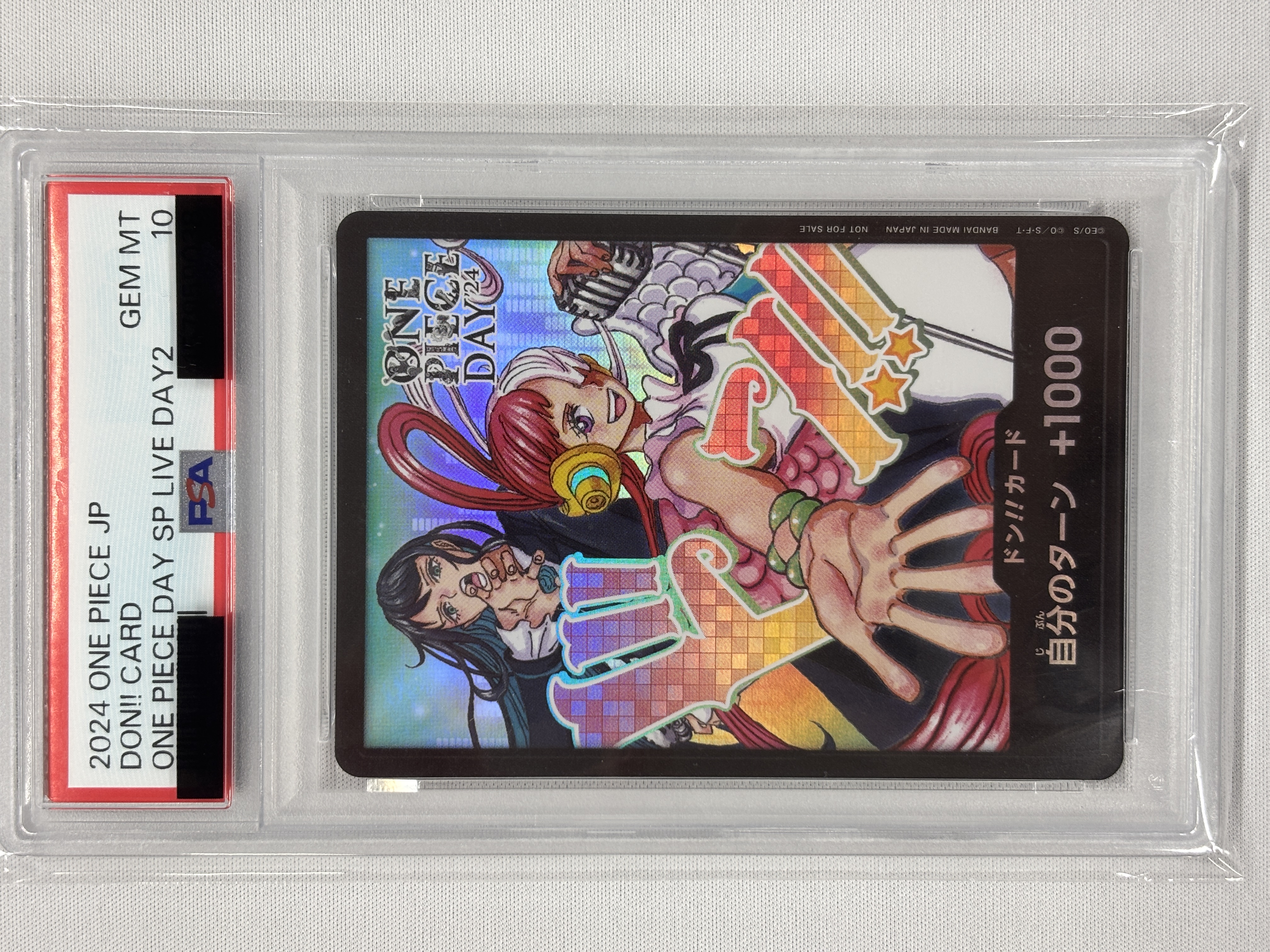 【PSA10】ドン！！ウタ＆Ado(ONE PIECE DAY’24ﾛｺﾞ)