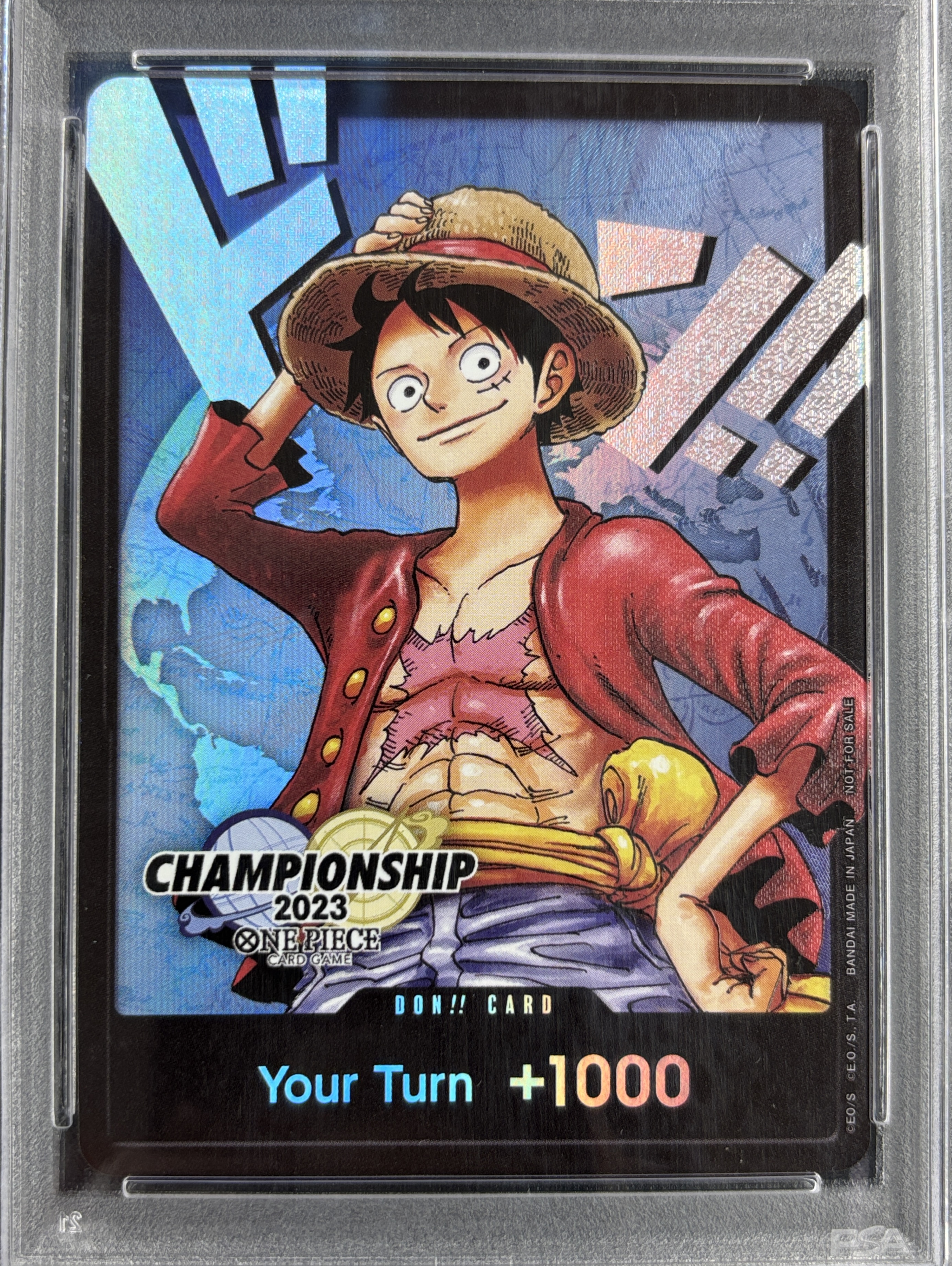【PSA10】ドン!!カード(CS2023/モンキー・D・ルフィ)②