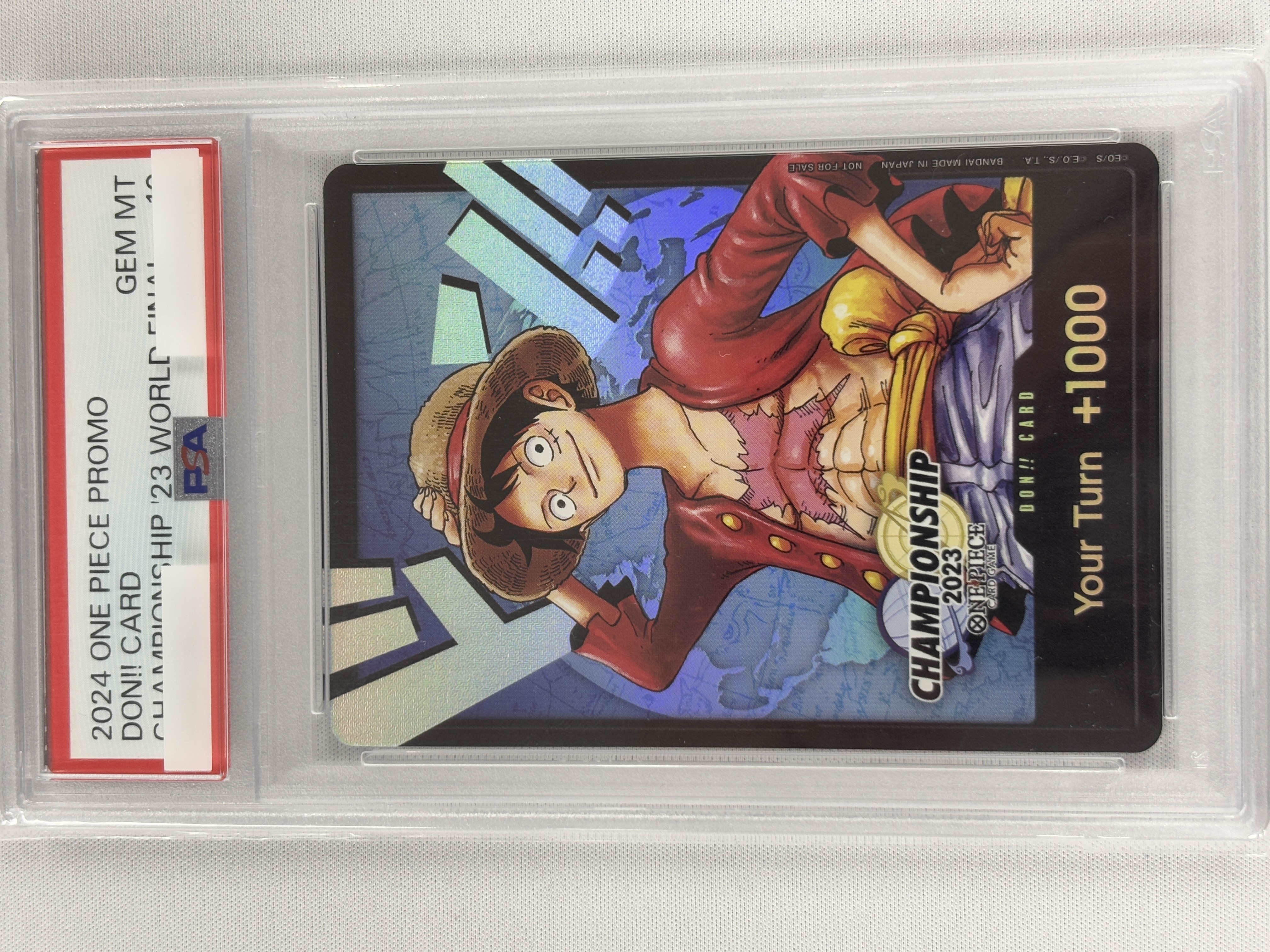 【PSA10】ドン!!カード(CS2023/英語/モンキー・D・ルフィ)