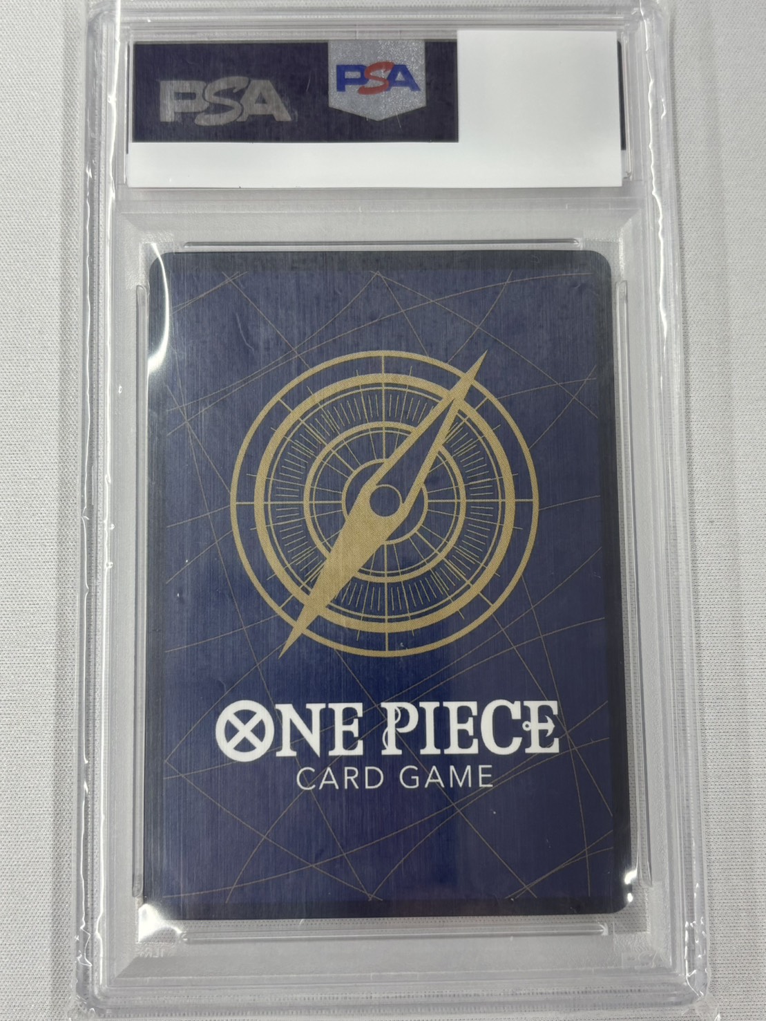 【PSA10】モンキー・D・ルフィ(パラレル/白背景/サイン)【SR】【ST01-012】